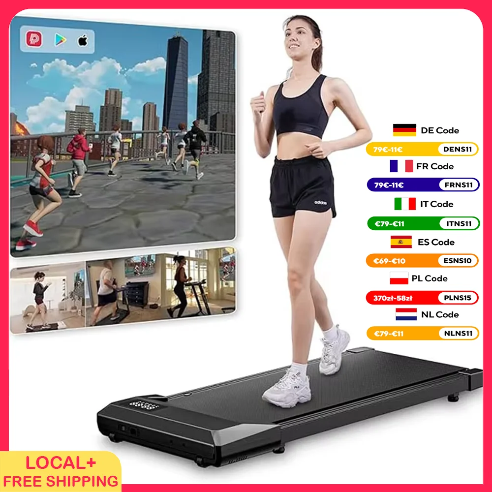 Superun Walking Pad Laufband, 2,2 PS Laufband für zu Hause, 2-in-1 tragbares Laufband unter dem Schreibtisch