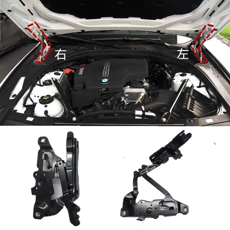

Front bumper hood hinge 41007299925 41007299926 For BMW 5 Series F10 F18