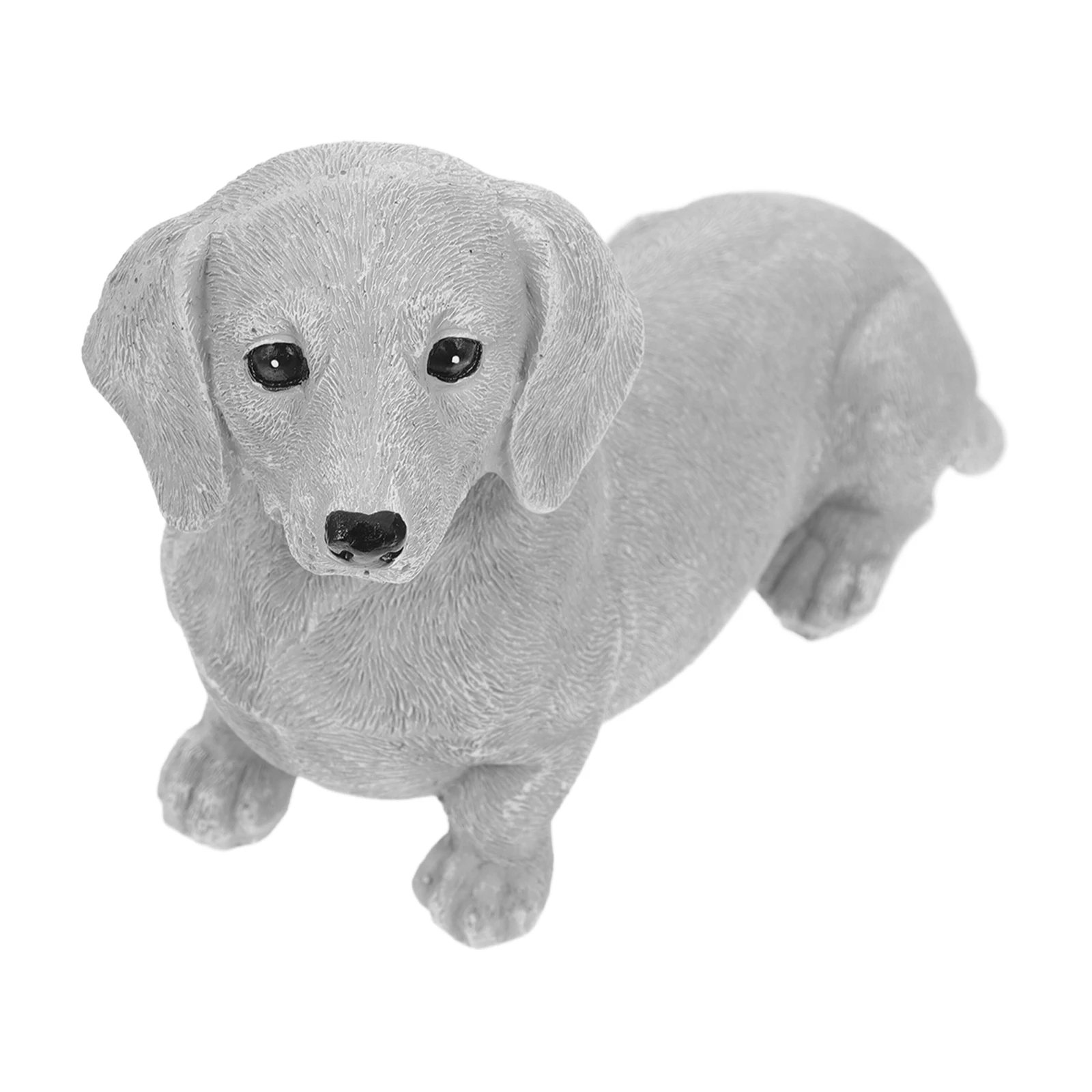 

Dachshund naments Dog Statues Resin Animal Sculpture Desktop Garden Decor Puppy Crafts Mini Model Home Decoration