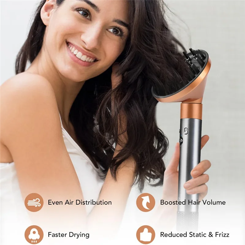 -AT52 تصفيف الشعر وناشر الشباك ومرفقات المكواة المرفقات لـ Dyson Airwrap HS01 HS05 HS08 لنتائج سلسة