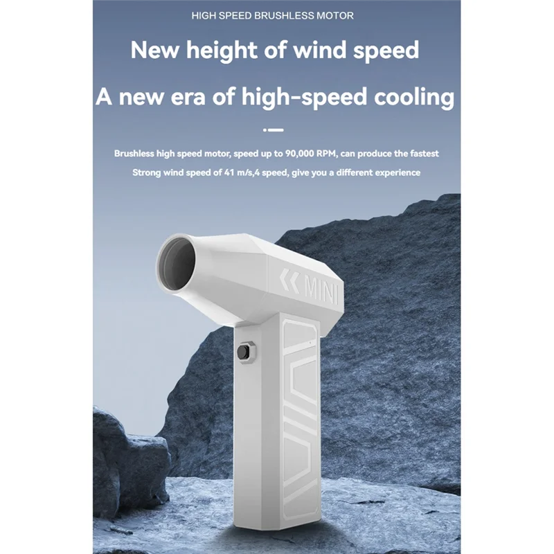 

AC93-Violent Fan Мини-турбореактивный вентилятор Скорость ветра Зарядные вентиляторы Супермощный турбовентилятор