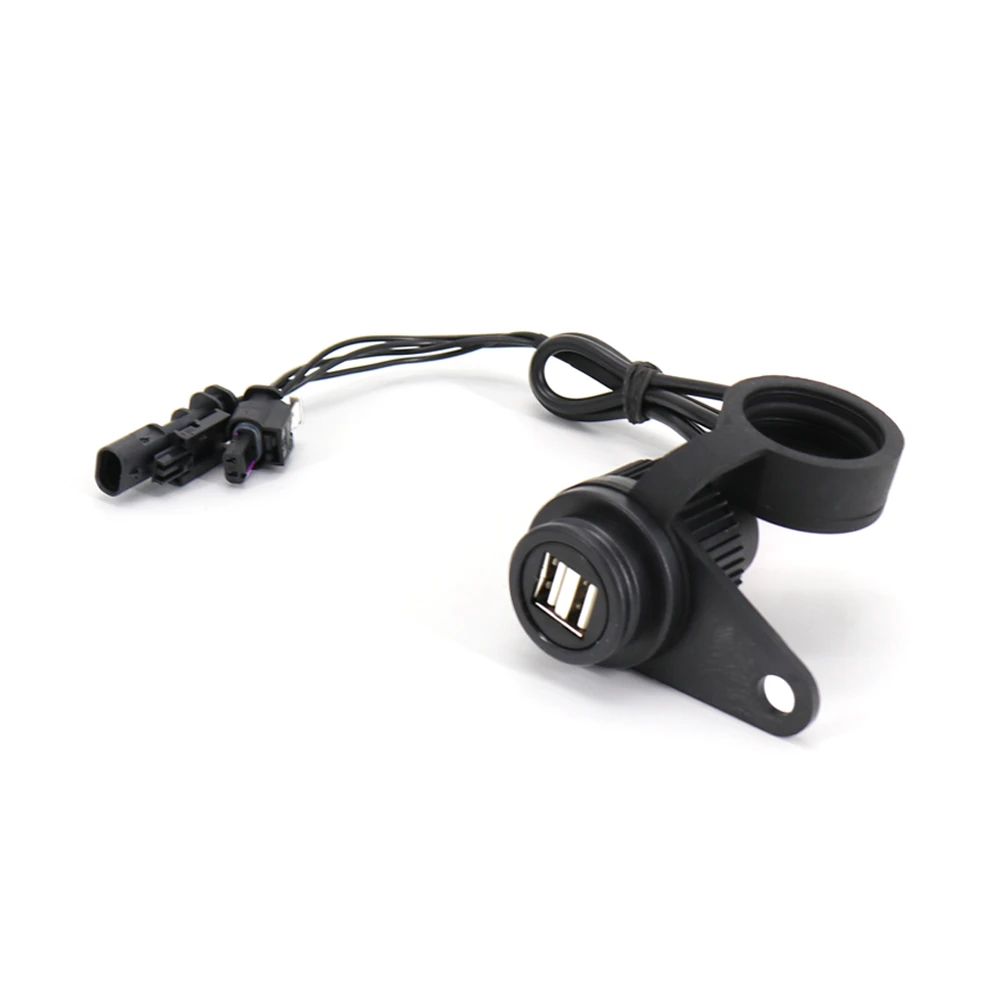 Motorcycle USB Charging Socket For BMW R1200GS R1250GS R1200ST R1150GS R1100GS R1250RT R1200RT K1200R LC Adventure R ADV Parts