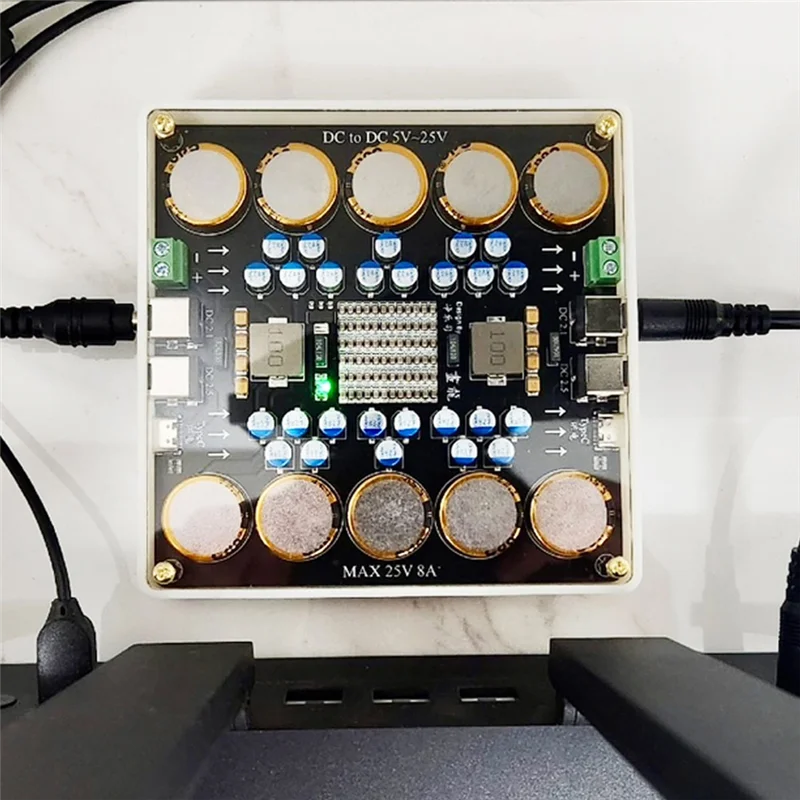 ELECT-HIFI Purifier High Power Supporting 20A Ultra-High Current Maximum Support 5V-25V For Switching Power Supply