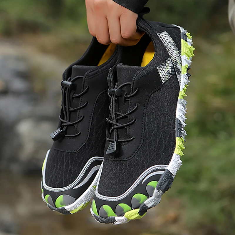 أحذية شاطئ للرجال والنساء حافي القدمين سريعة الجفاف للمشي لمسافات طويلة في الهواء الطلق أحذية رياضية للخوض واليوجا واللياقة البدنية أحذية السباحة وركوب الأمواج #2