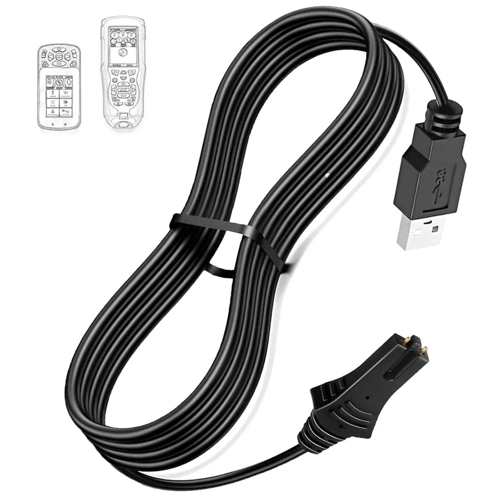 

Зарядный кабель Remote1866460, совместимый с пультами i-Pilot Link для троллинговых моторов MinnKota, запасные части для зарядного устройства батарей.