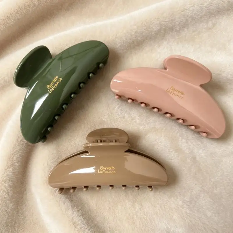 Große Krabben-Haarspangen, Haarklammer im Retro-Koreanischen Stil, Einfache Haarnadel, Modische Haaraccessoires für Frauen und Mädchen – Detail 2