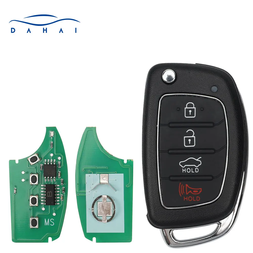 dahai TQ8-RKE-4F25 95430-C1210 2018 2019 sonata  Remote Flip Key FOB for Hyundai Tucson 2015 2016 2017 2018 2019 2020