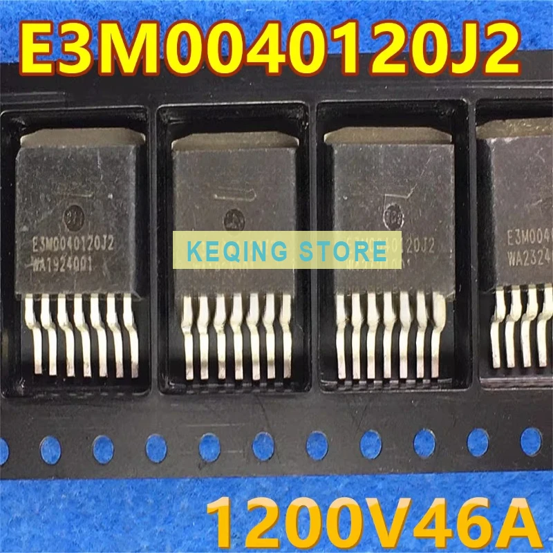 10PCS Used+Not NEW+Send after Measure Original word Original code E3M0040120J2-TR MOSFET 40m, 1200V SiC FET, TO-263-7