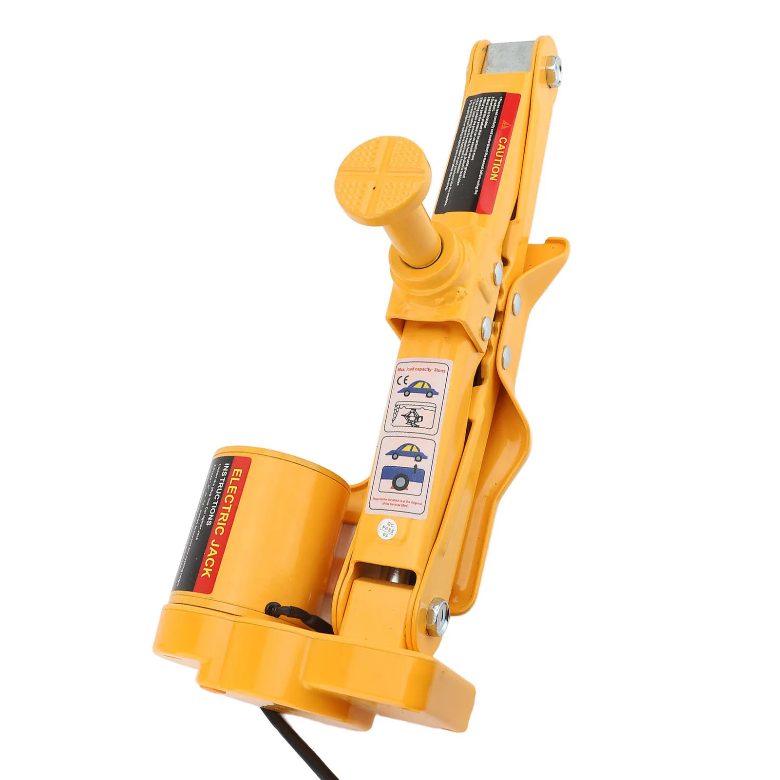 3T 12 فولت 100 واط سيارة جاك 170-420 مللي متر رفع المدى 150PSI مضخة نفخ الإطارات 80 واط الكهربائية تأثير وجع مجموعة لإصلاح السيارات في حالات الطوارئ