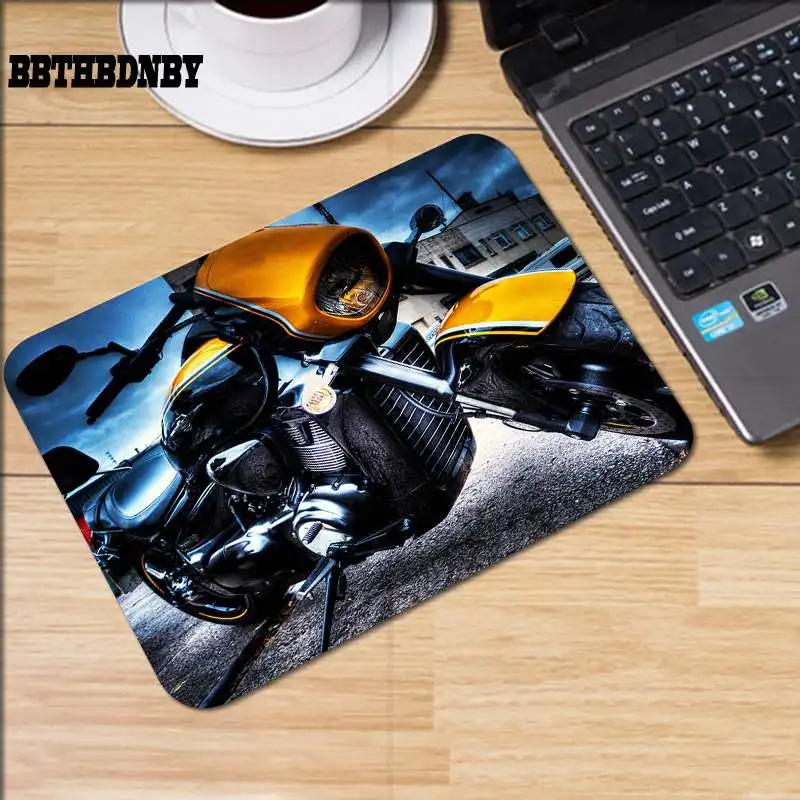 BBTHBDNBYVintage Cool Motorcycle Customized laptop Gaming mouse pad Top Selling Wholesale Gaming Pad mouse