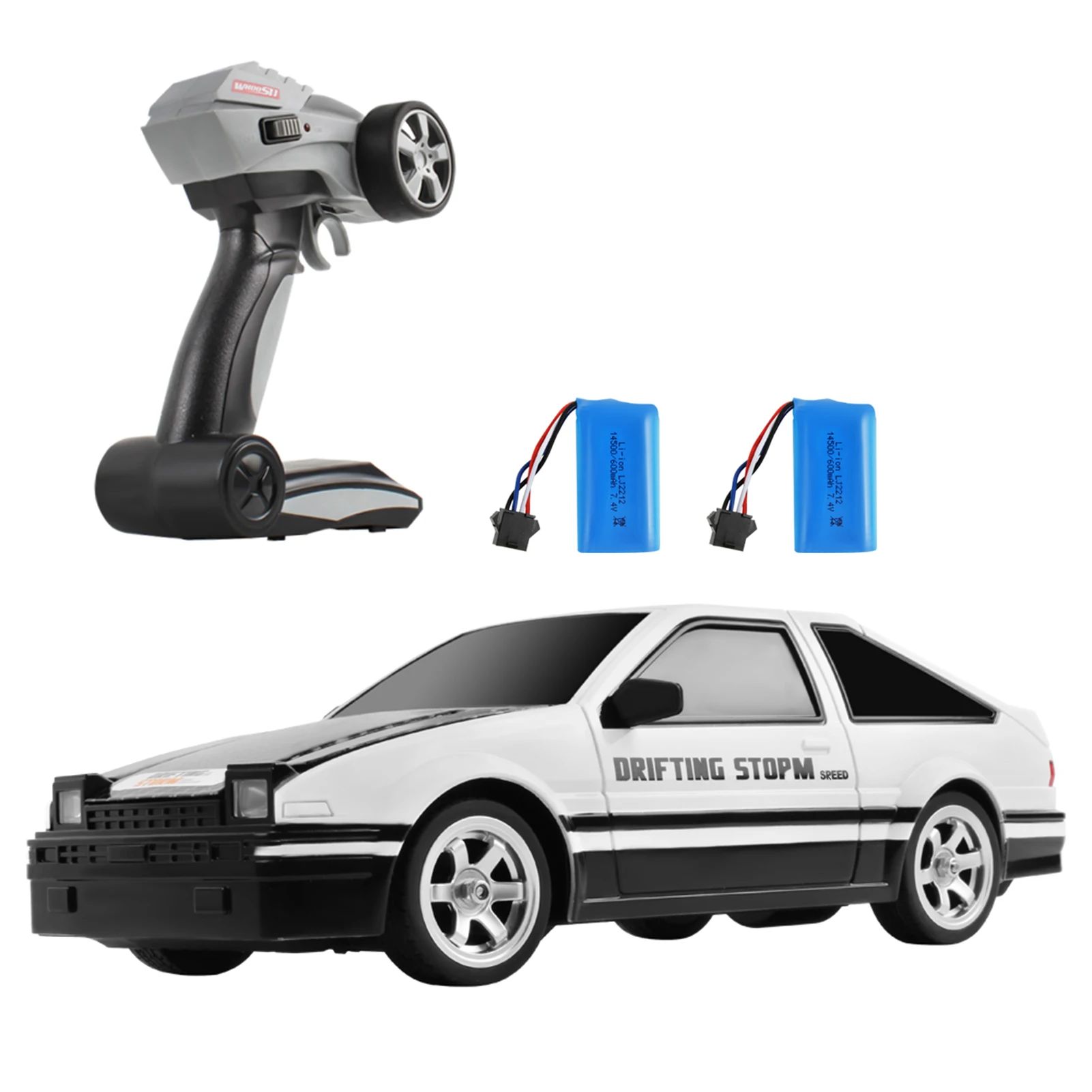 リモコンカー 1:16スケール 2.4G RCドリフトカー 高速4WDレーシングカー 大人子供向け 充電式おもちゃ車 LEDライト付き