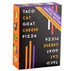 TAC CAT Cheese Pizza Halloween Edition Board game