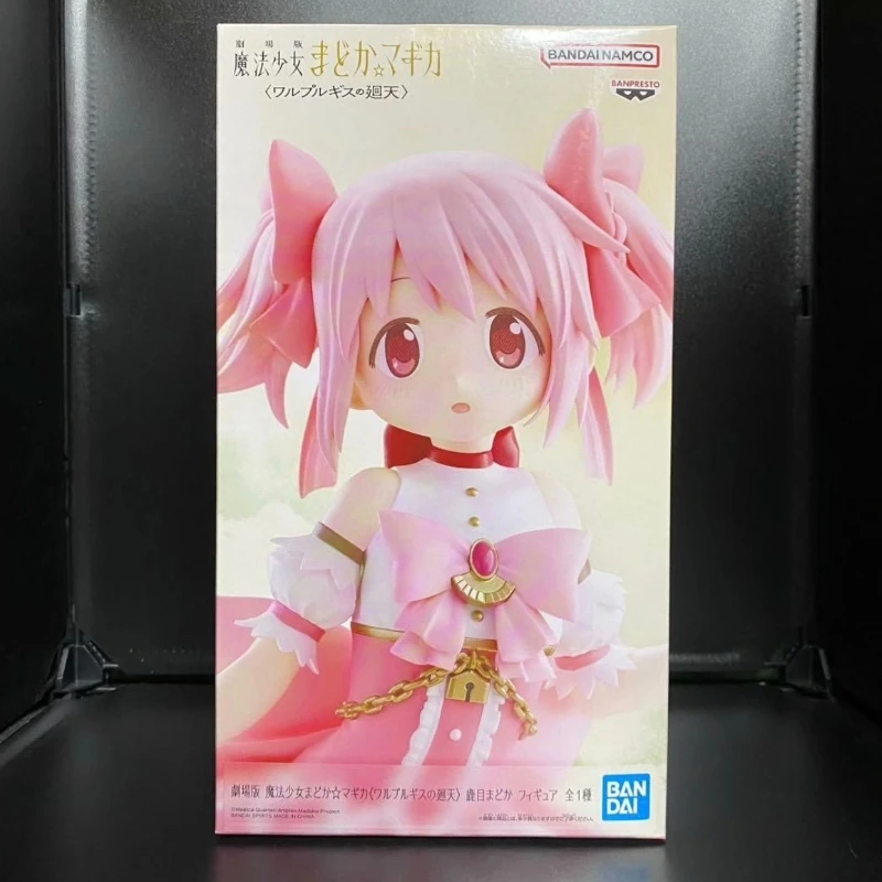 In Stock Original BANDAI BANPRESTO Puella Magi Madoka Magica Kaname Madoka Anime Model Collection Toys Gifts WY view 6