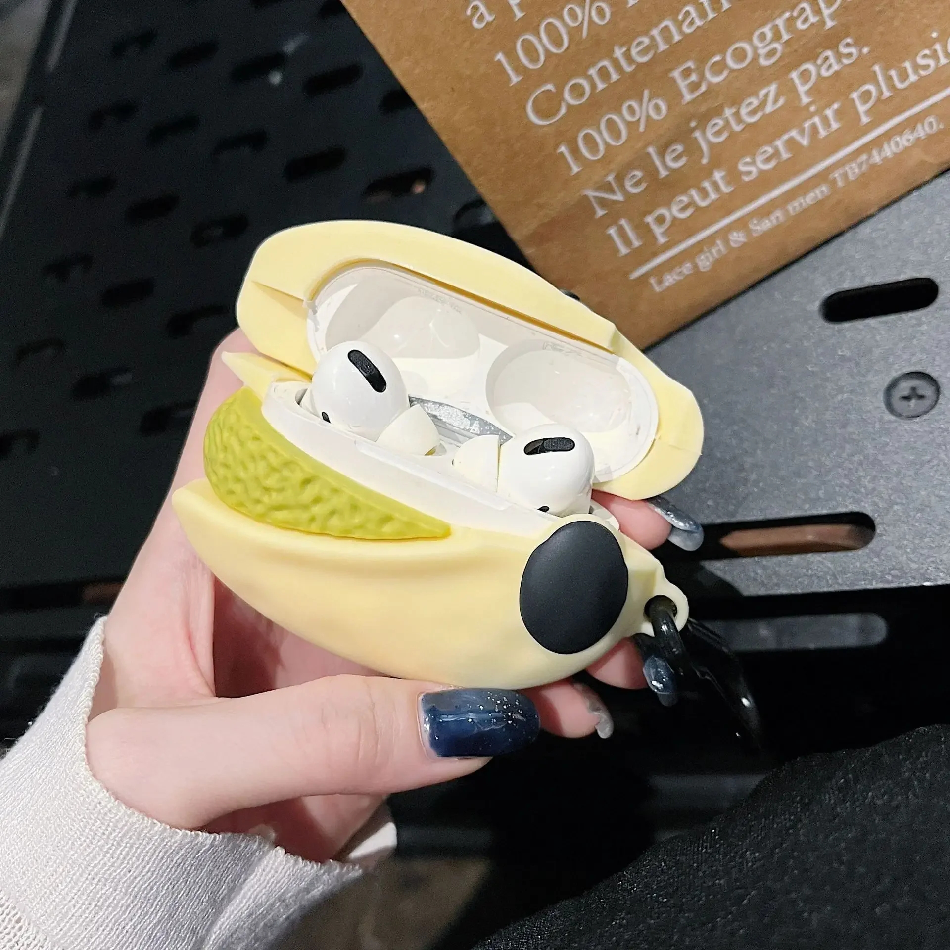 Airpods 3, Airpods Pro 2用の耐衝撃性シリコン保護ケース