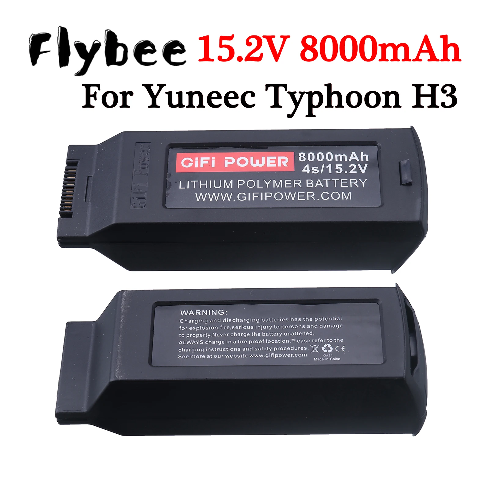 

1/2pcs 15.2V 8000mAh RC Drone GiFi Power Lipo Battery for Yuneec Typhoon H3 RC Drone Aircraft Helicopter Battery spare parts