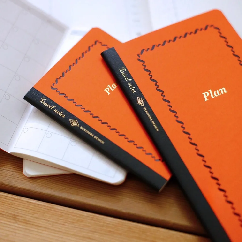Picture 4: Fromthenon Travelers Notebook Refill Pages Daily Schedule Planner One Page Per Day Time Axis Travelers Journal Diary Notebook