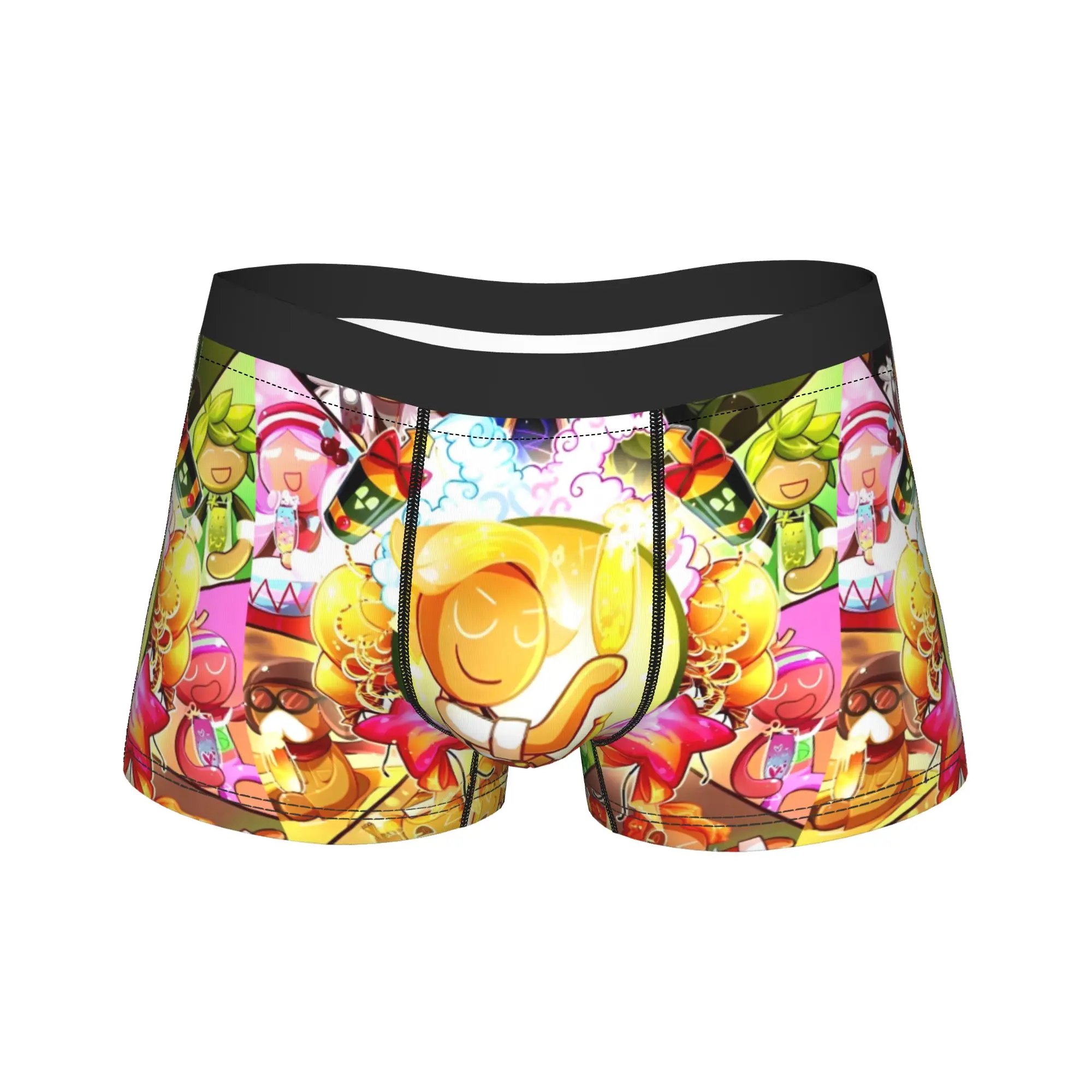 Men's Cookie Run Kingdom Boxer Briefs Shorts Panties Breathable Underwear  Homme Humor Plus Size Underpants