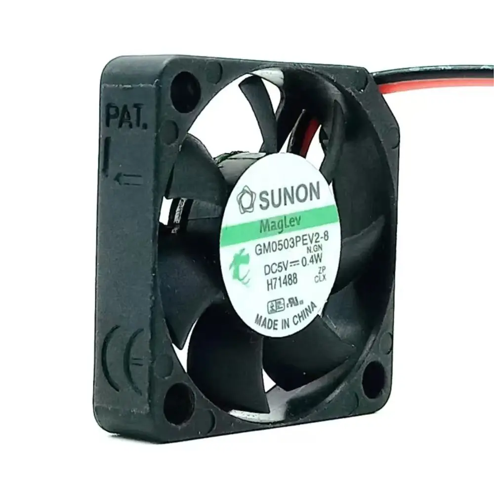 2pcs New For Sunon 3006 30mm 6mm slim mini fan gm0503pev2-8 5V 3cm ultra thin notebook mute cooling 30X30X6mm
