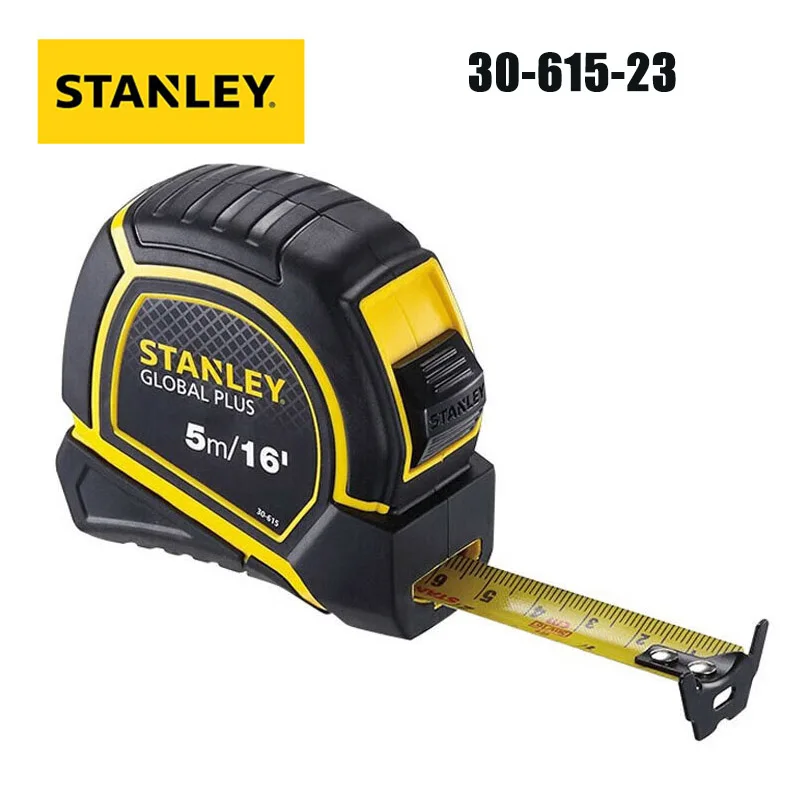 Stanley-fita de Medição de Alta Precisão Fita Métrica de Carpintaria Métrica e Polegada 3061523 5-meter