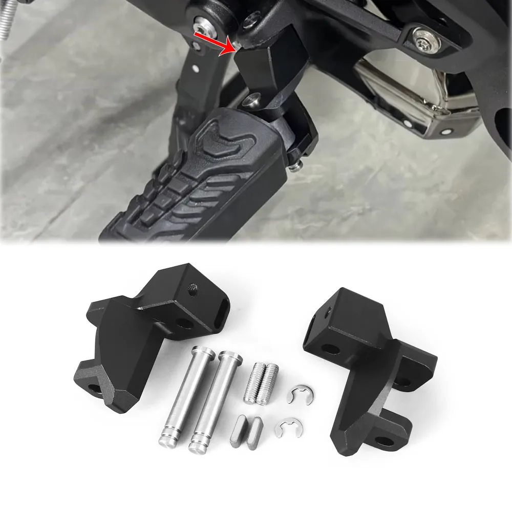 

New Motorcycle Driver Footrest Rider Foot Pegs Footpeg Lowering Kit For BMW R1300RT R 1300 RT R1300 RT 2025 2026