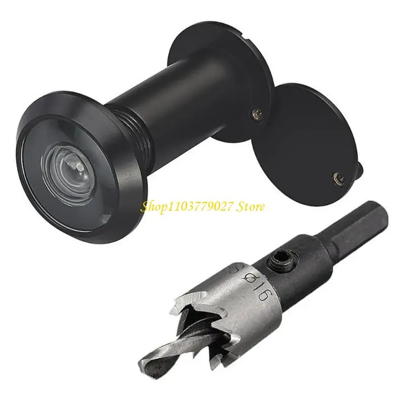 C4DF High Performances Door Viewer Private Screen for Thick Door Matte  Finish