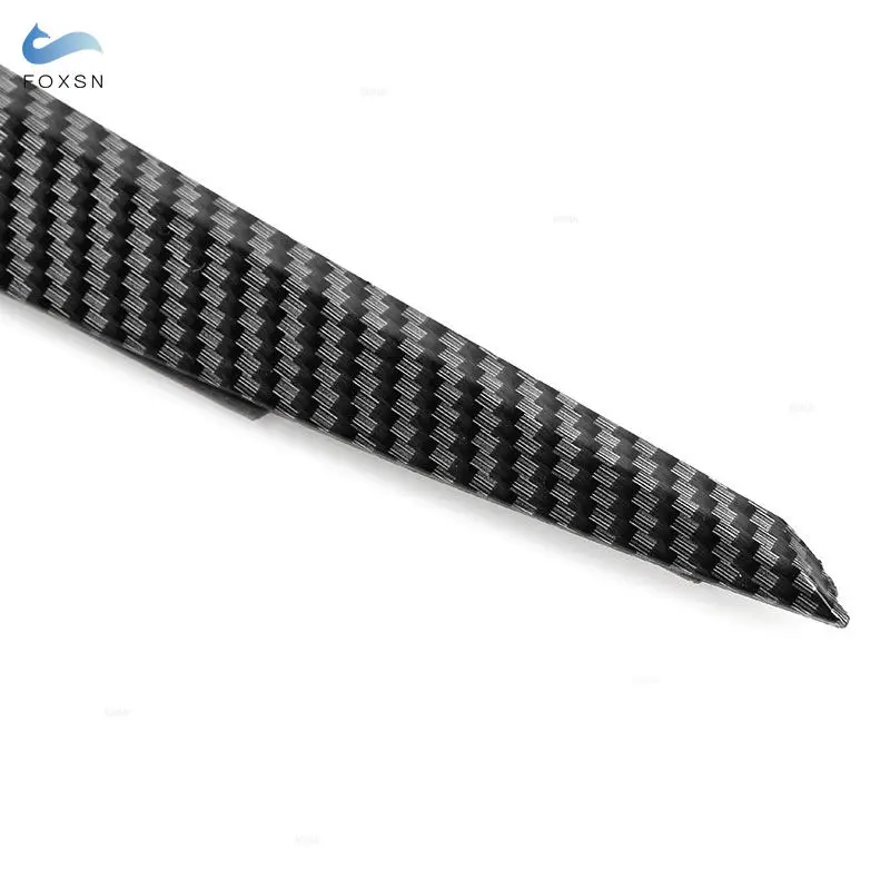 Car ABS Carbon Fiber Texture Headlight Eyebrow Eyelids Trim Sticker For VW Golf 7 MK7 GTI GTD GTE R-Line R TDI TSI MPI 2014-2018 view 6