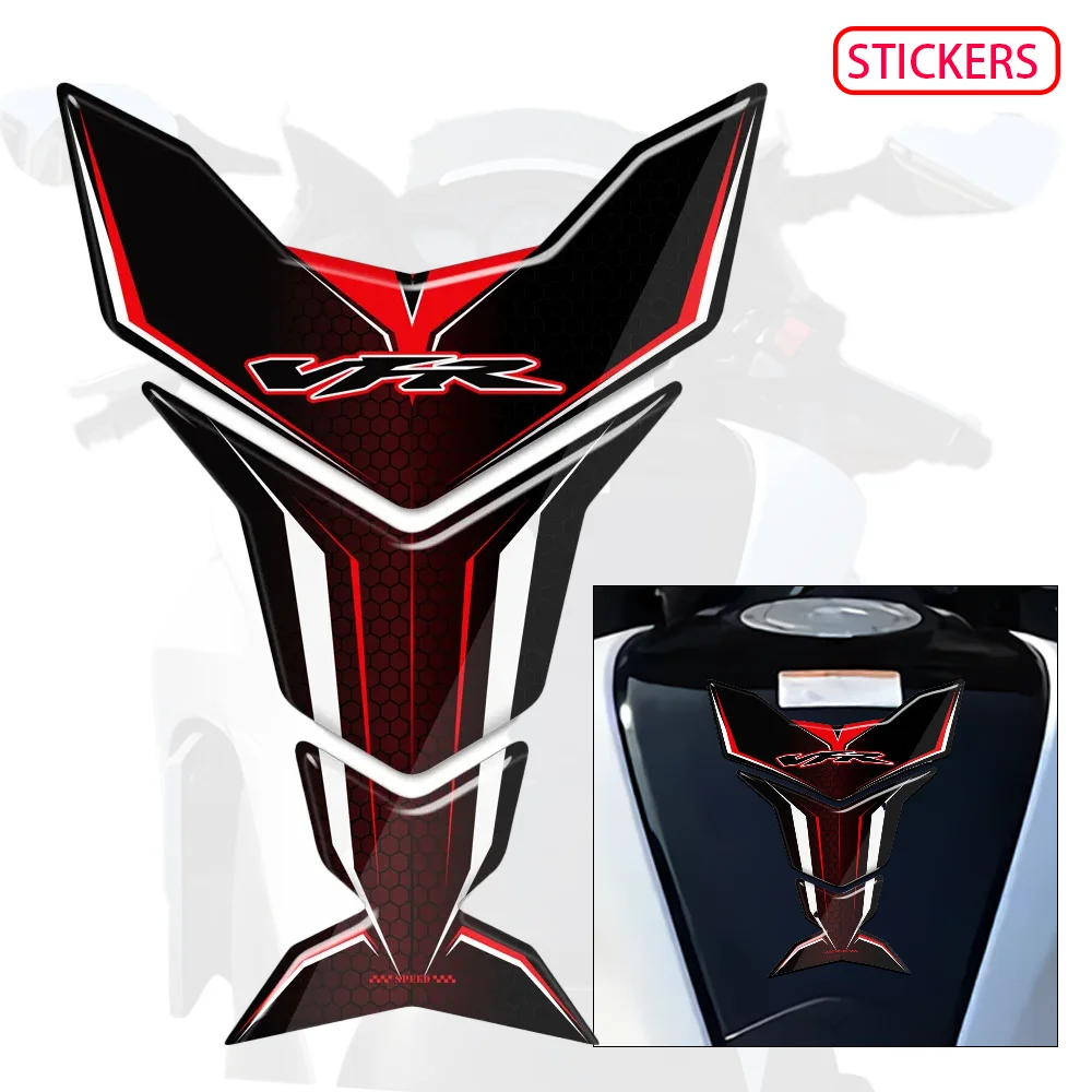 VFR1200X For Honda VFR1200X Crosstourer Tank Pad Grips Gas Fuel Oil Kit Knee Motorcycle adhesive Decals Stickers Protector