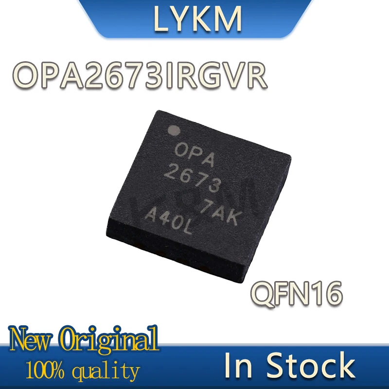 5/PCS New Original OPA2673IRGVR OPA2673IRGVT OPA2673 QFN16 Operational amplifier chip In Stock