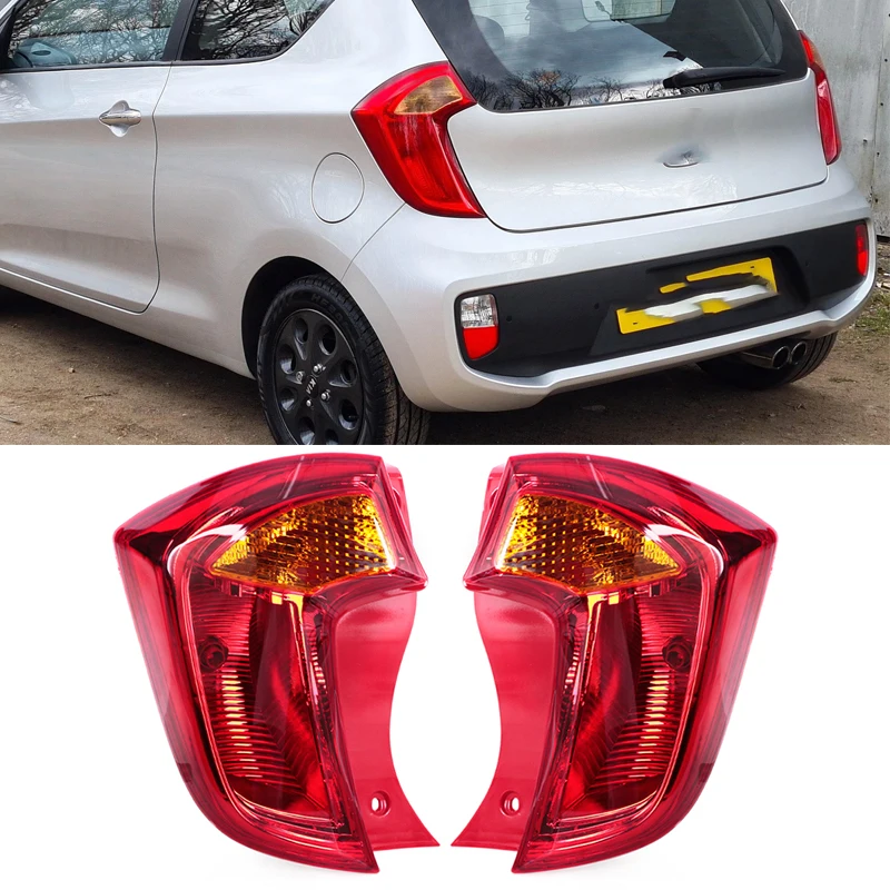 

Rear Bumper Tail Light Brake light Turn Signal Lamp Car Accessories For Kia Picanto 2012 2013 2014 2015 2016