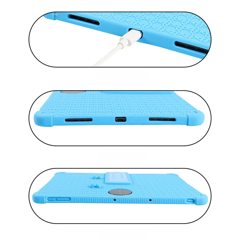 Silicon Shockproof Cover For TCL NXTPAPER 14 9491G 14.3" Tablet Case Multi-Angles Adjustable Stand Funda