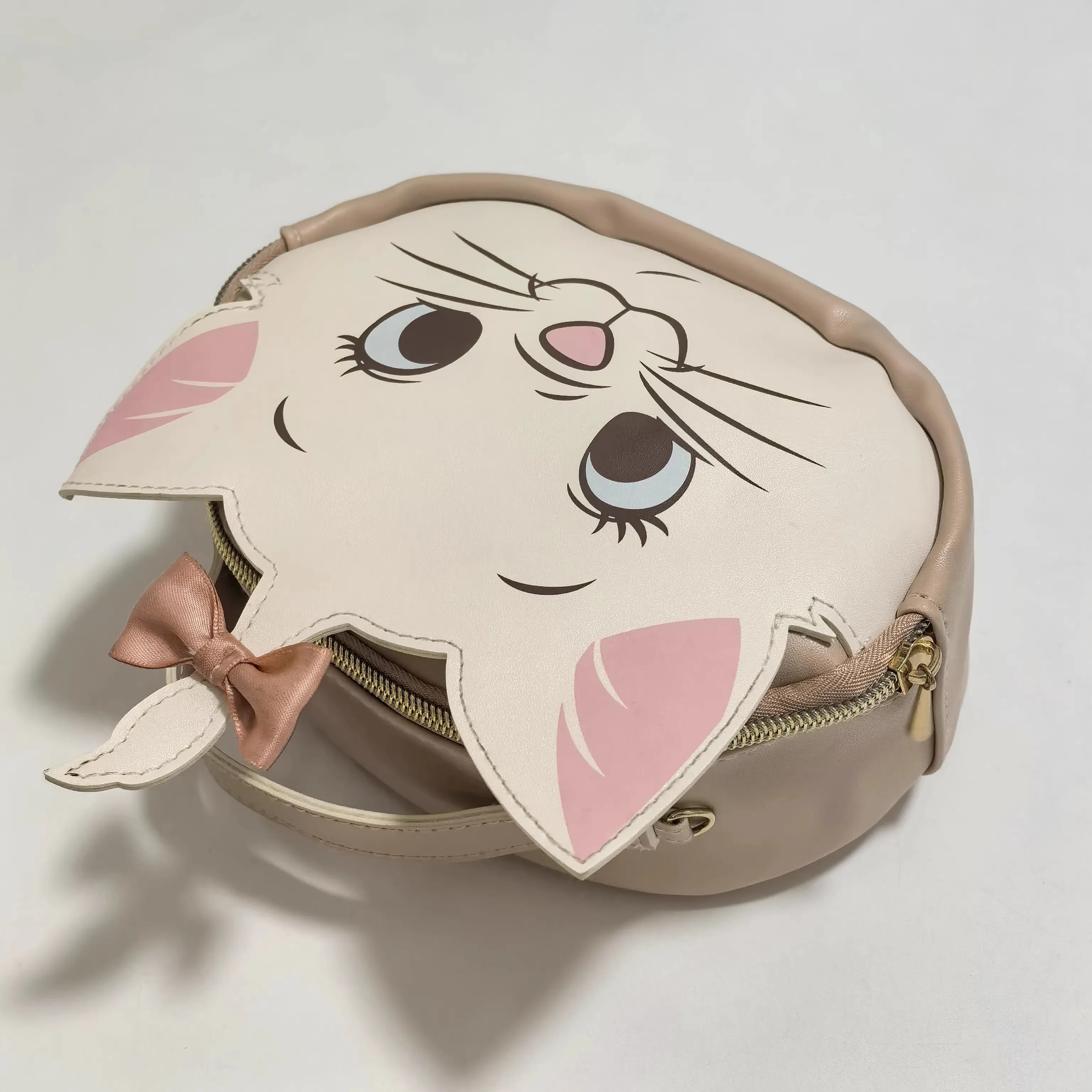 New Anime Cat Face Girls Big PU Make up Cosmetics Cases Bags For Women