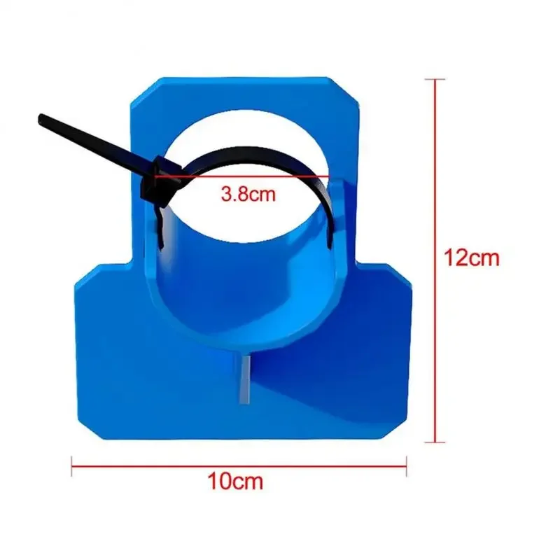 Swimming Pool Pipe Holder Hose Bracket Mount Supports Pipes 30-38mm for Above Ground Hose Outlet with Cable Tie Fixing