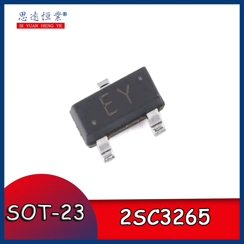 50 Uds. Transistor NPN 2SC3265 SOT-23 Original y genuino, transistor de montaje en superficie de 30V/0.8A