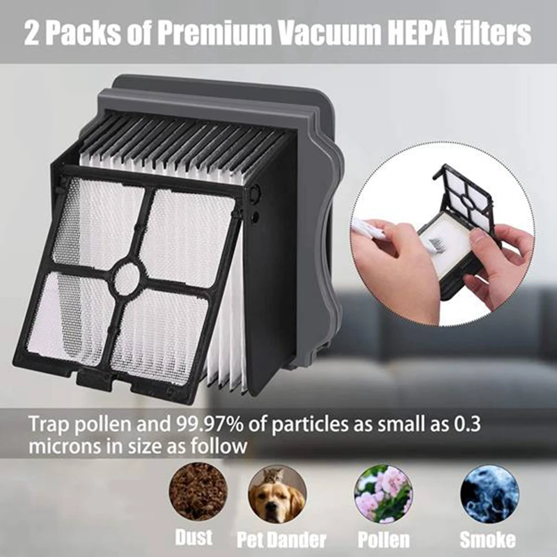 6 Pcs Replacement Vacuum HEPA Filter For Tineco Ifloor 3 And Ifloor One S3 Cordless Wet Dry Vacuum Cleaner Parts image 5