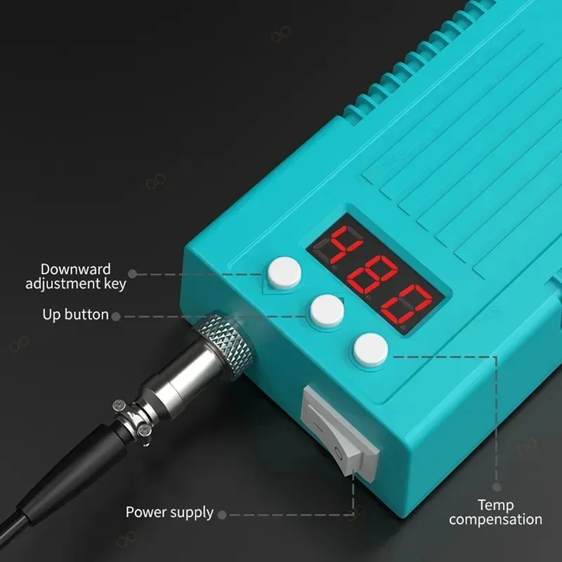 UYUE T210 Soldering Station LED Precision Compatible 210 Soldering Iron Tips Handle Electronic Welding Rework Station