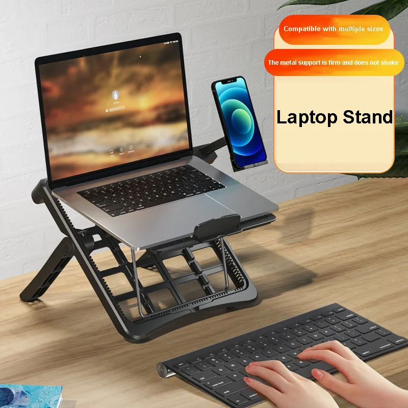 

Adjustable Laptop Stand Aluminum For Macbook Foldable Computer PC Tablet Support Notebook Stand TableLaptop Holder Cooling pad