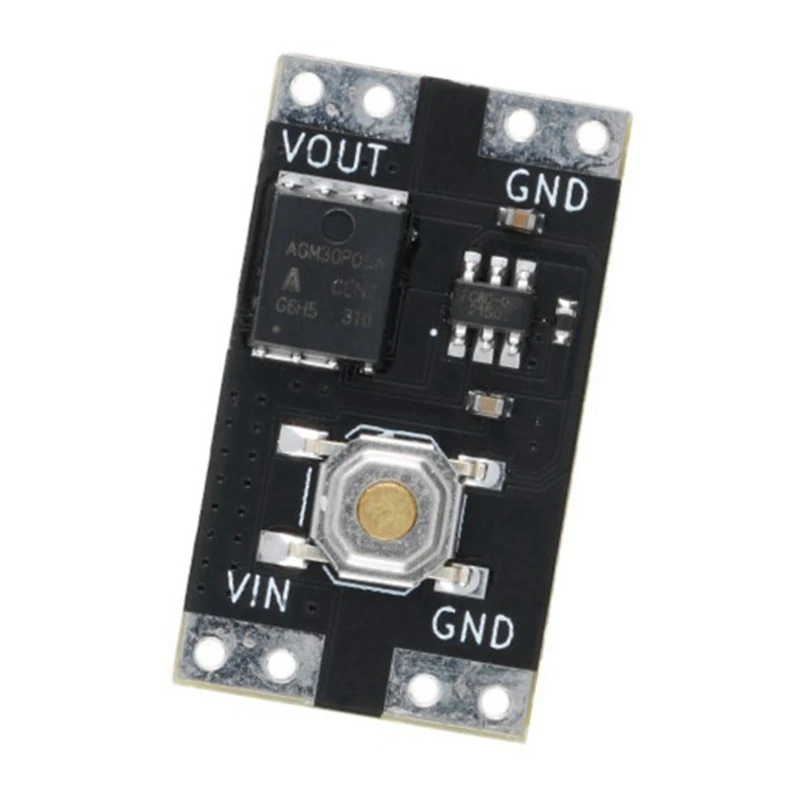 1Pcs XL-10AL Single Bond Button Bistable Mini One Key Switch Module 3.5-5.4V 300Na Load 10A Low Power