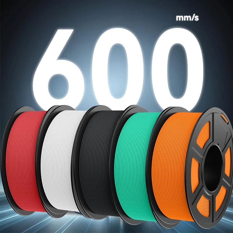 JAYO High Speed matte PETG 3D Printer Filament 3Rolls no bubbles smooth multiple colors 3D Filament Fit For FDM Printers 1.1KG