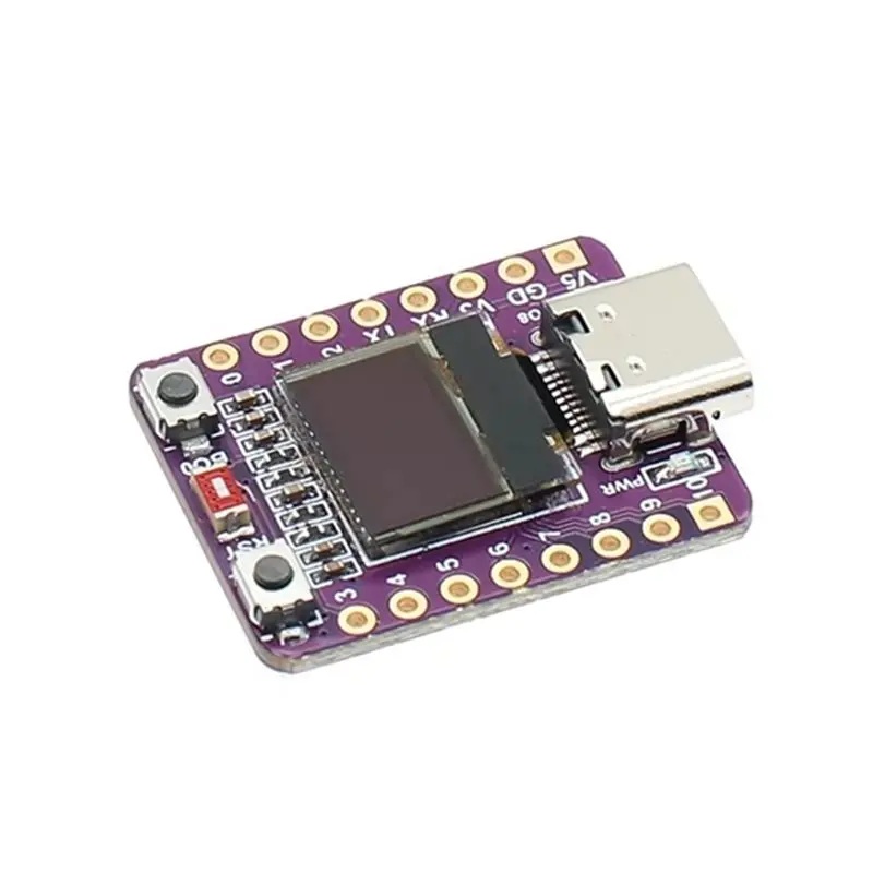 【SURPISE】MINI ESP32-C3 Development Board(2Pcs) 2.4G Wifi 4 BT Module 0.42