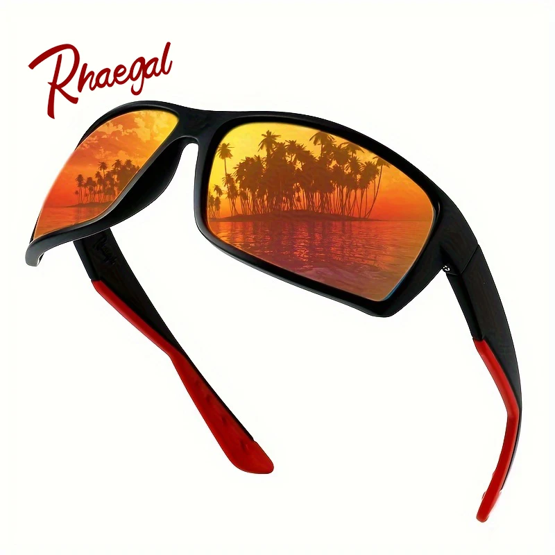 

Rhaegal Classic Outdoor TAC Polarized Sports Sunglasses for Men Women Stylish UV Protection Sun Glasses for Cycling Fishing New