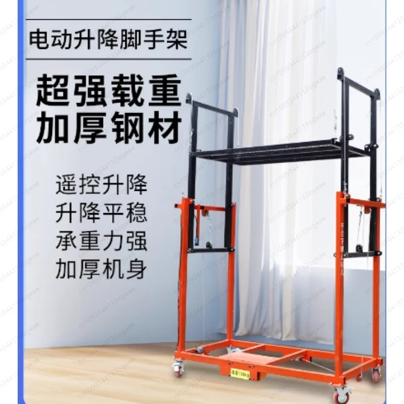 Modern Mobile Ladder Foldable Electric Scaffolding Lifting Platform Small Scissor Electric Scaffolding for Construction Elevator