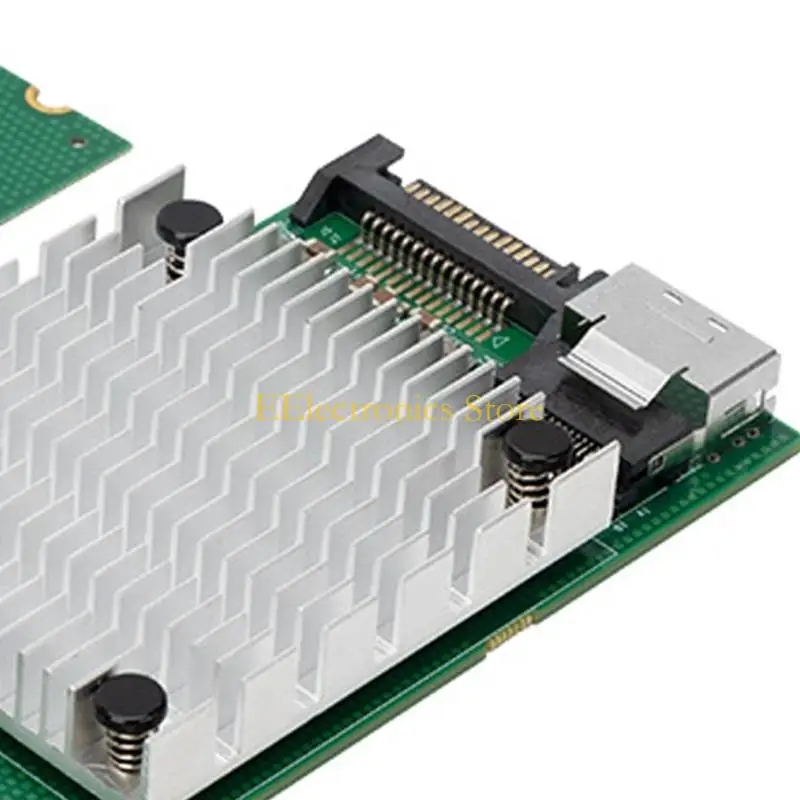 B03C M.2 10Gbe Ethernet Adapter To Single Port 10G SFP+ Fiber Networking Card 82599 Chip Networking Card for Desktop