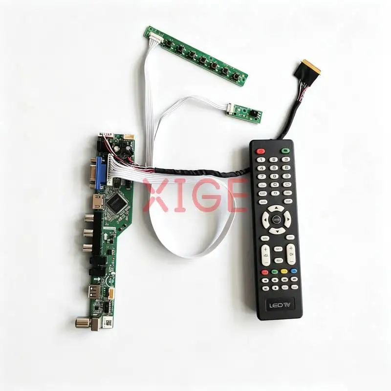 

Controller Board Fit B140RTN03 LP140WD1 LP140WD2 B140RTN02 40Pin LVDS HDMI+VGA+AV+USB 1600*900 Laptop Monitor Panel 1600x900 Kit