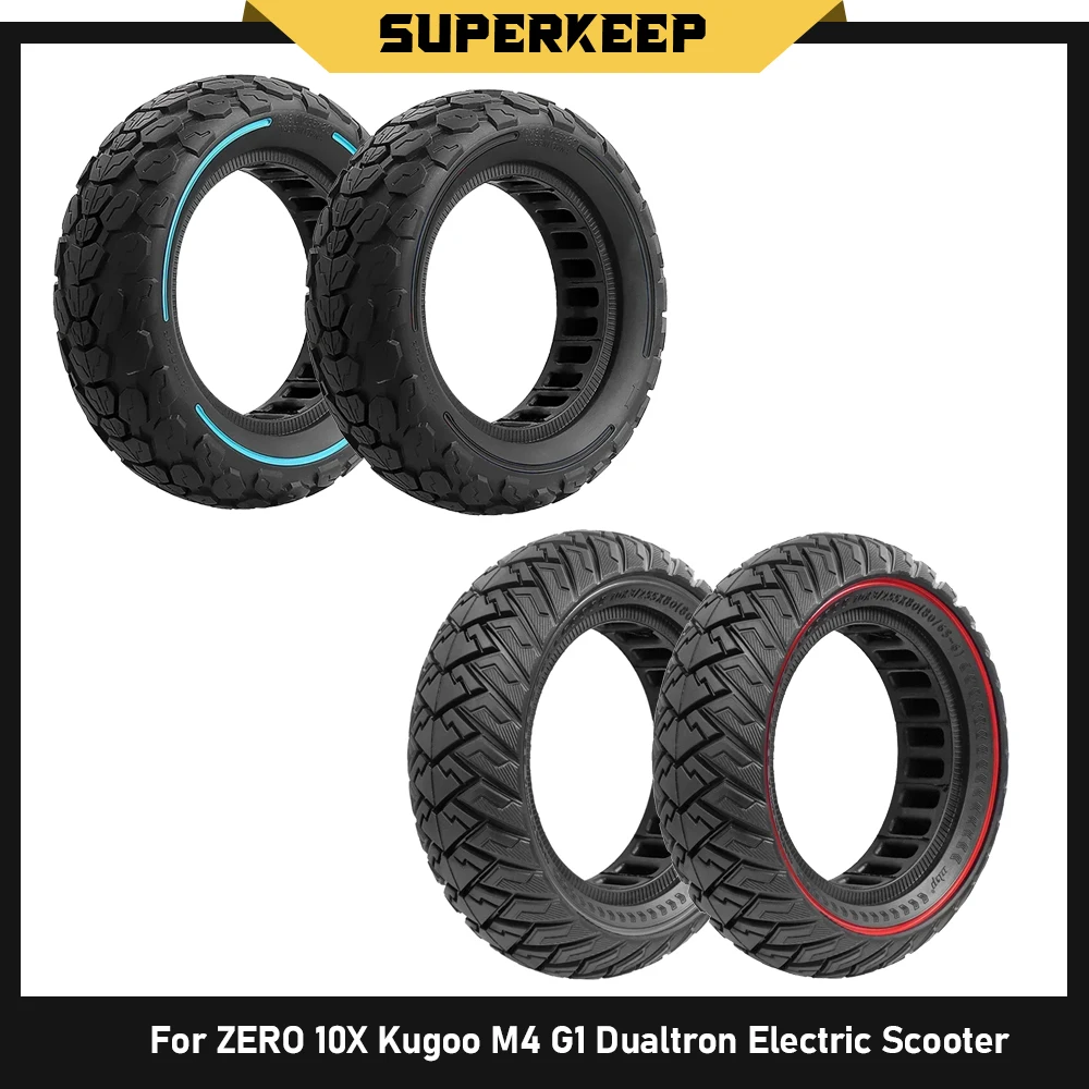 

10x3.0 Rubber Solid Tyre 255*80 80/65-6 Solid Tire for ZERO 10X Kugoo M4 G1 Dualtron Electric Scooter Wheel 255x80 Tires