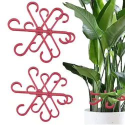 Wspornik łodygy Alocasia Monstera Leaf Supports 4Pcs Klipsy podtrzymujące winorośl do roślin pnących do uprawy pionowej ramy trzonka roślin