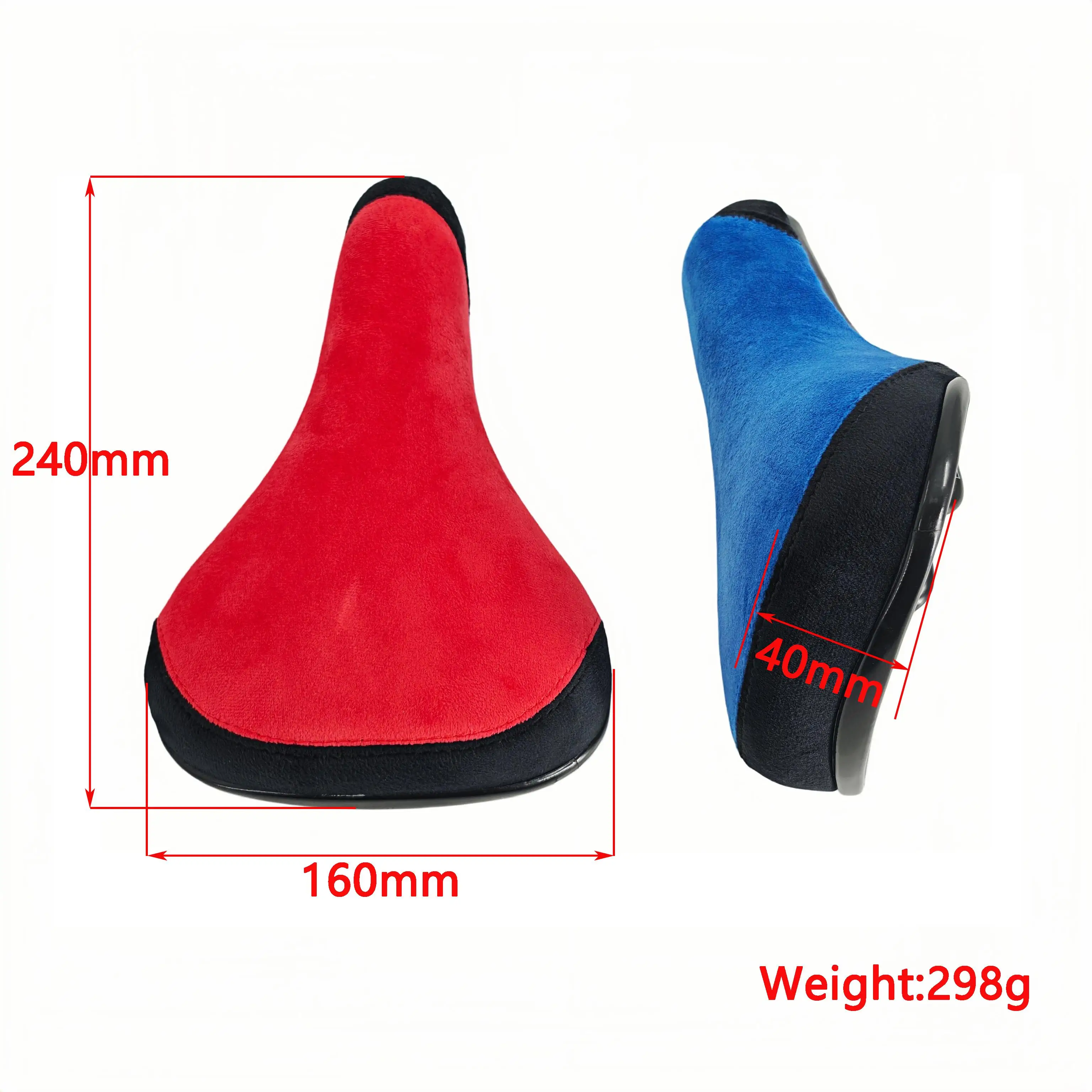 BMX-Sättel BMX-Fahrradsattel Dirt-Jump-Fahrradsitz Freestyle-Rennsattel Ultraleichter Weicher Komfortabler Fahrradsattel aus Faserstoff – Detail 2