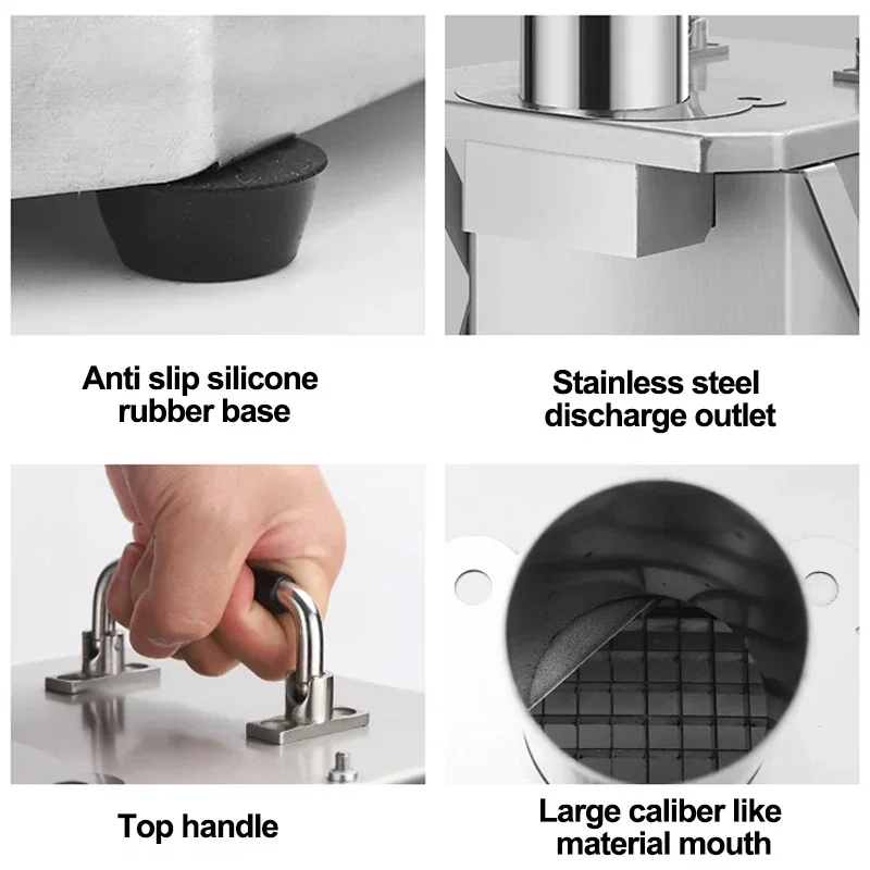 New Arrival Multifunctional Vegetable Cube Cutting Machine Electric Dicer Potato Carrot Onion Dicer Fruit And Vegetable Slicer C