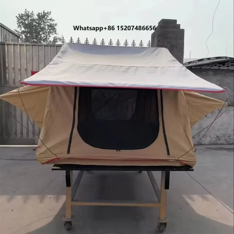 Portable Waterproof Car Roof Rack Foldable Camping Tent for