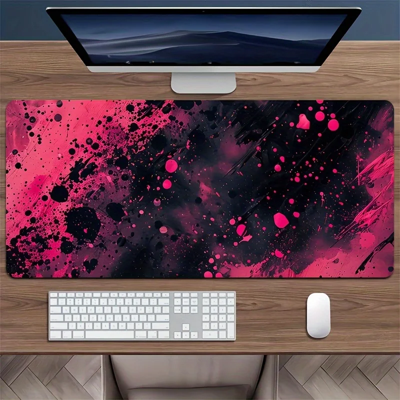 

Extended Office Mouse Pad microfiber cloth surface desk grip rubber base for PC laptop keyboard desk setup professional desk mat