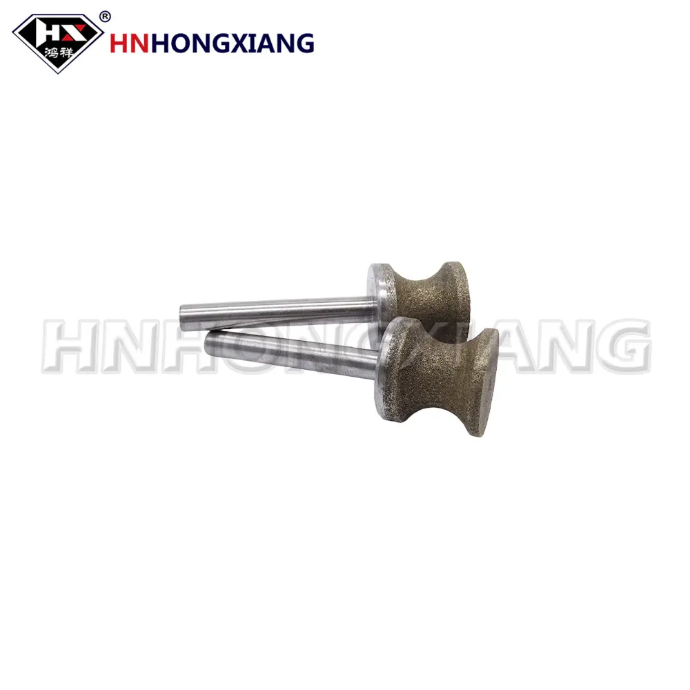 Diamond Grinding Head PE Edge Thickness 3mm~19mm For Glass Diameter 20mm Shank Diameter 6mm